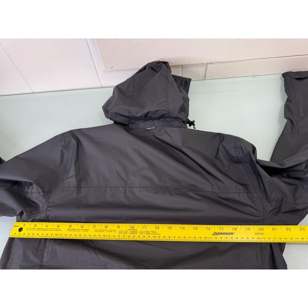 Chevy Corvette Stormtech Hooded Raincoat Waterproof Jacket Men Medium M Full Zip - Picture 7 of 13